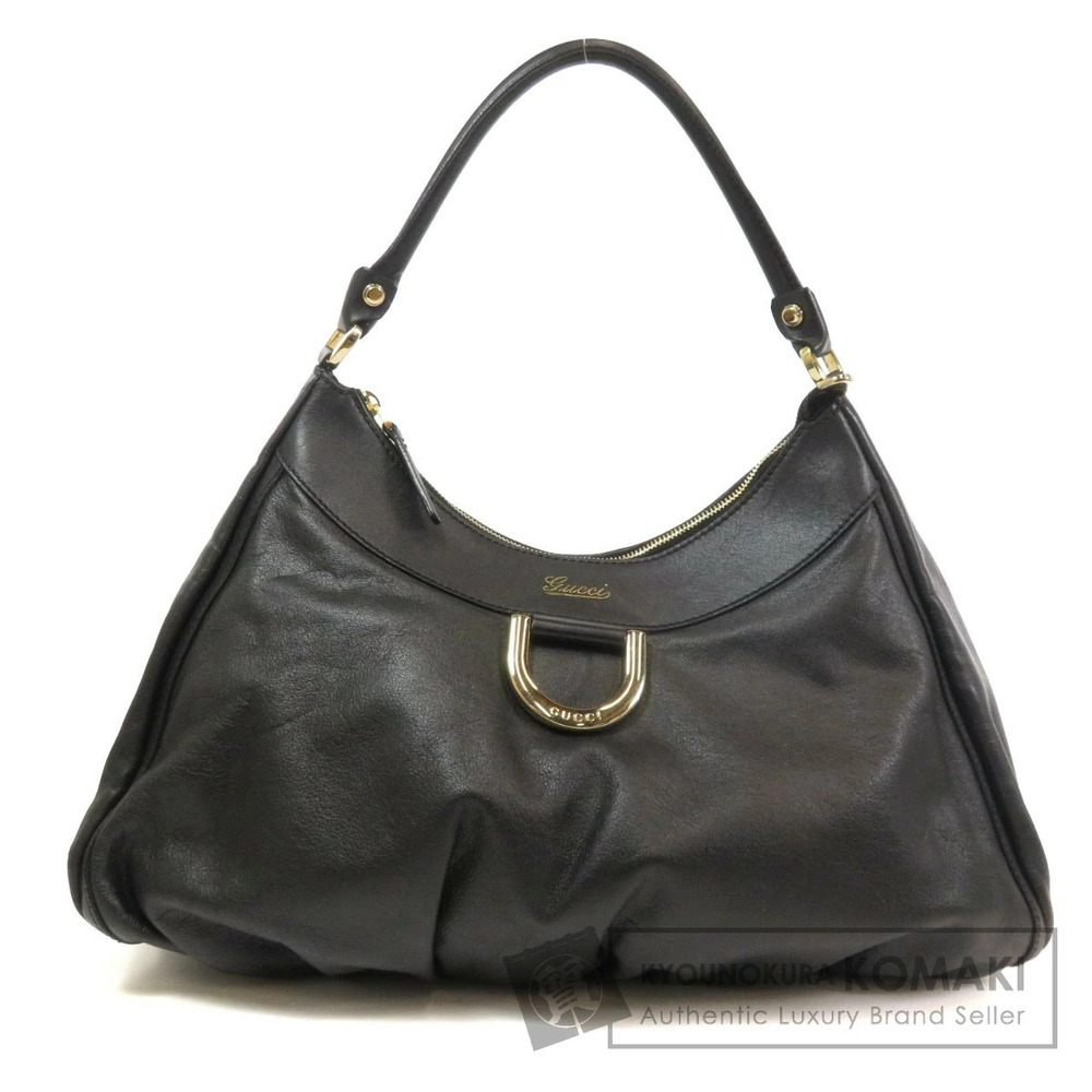 Gucci Motif Shoulder Bag Leather